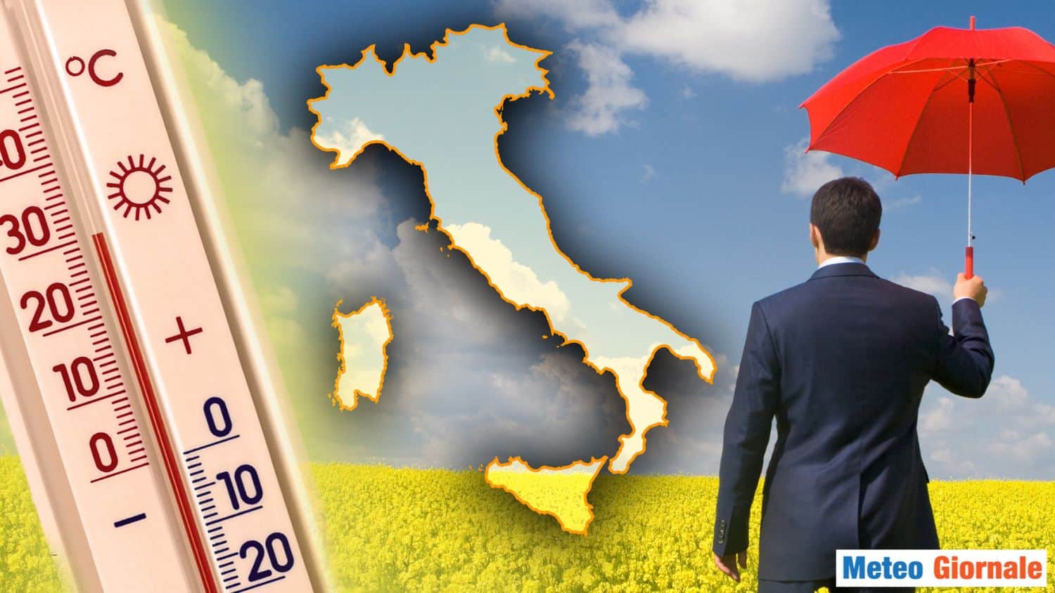 Meteo Temperature: valori FOLLI per la PROSSIMA SETTIMANA, fino a 25°C!