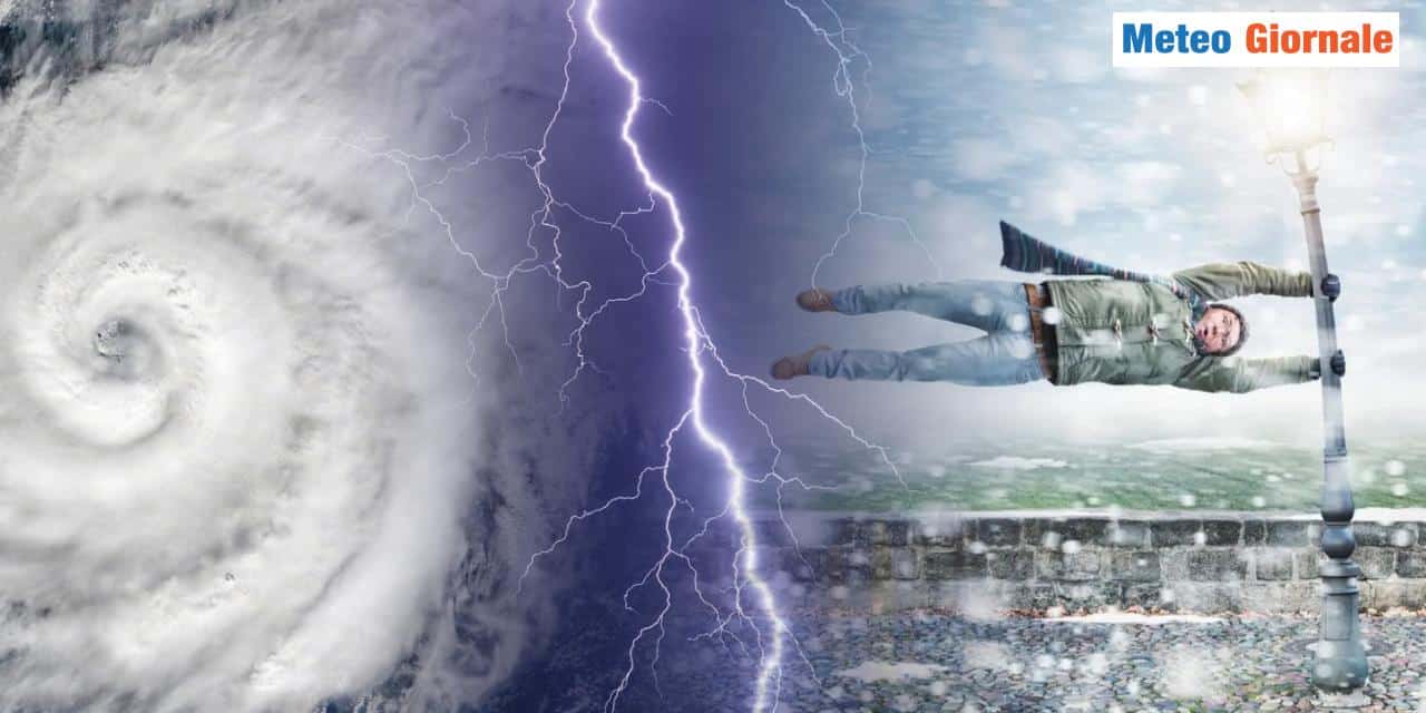 Violenta tempesta in rotta sulle coste europee