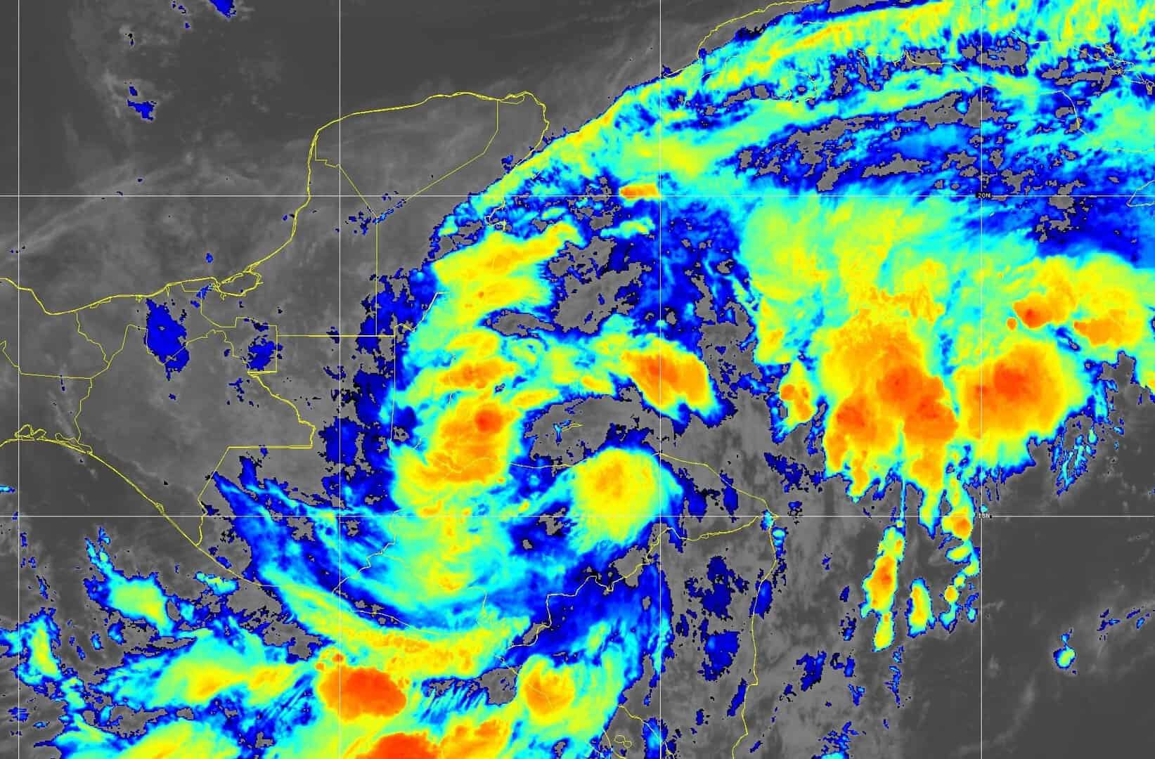tempesta sara honduras 1116