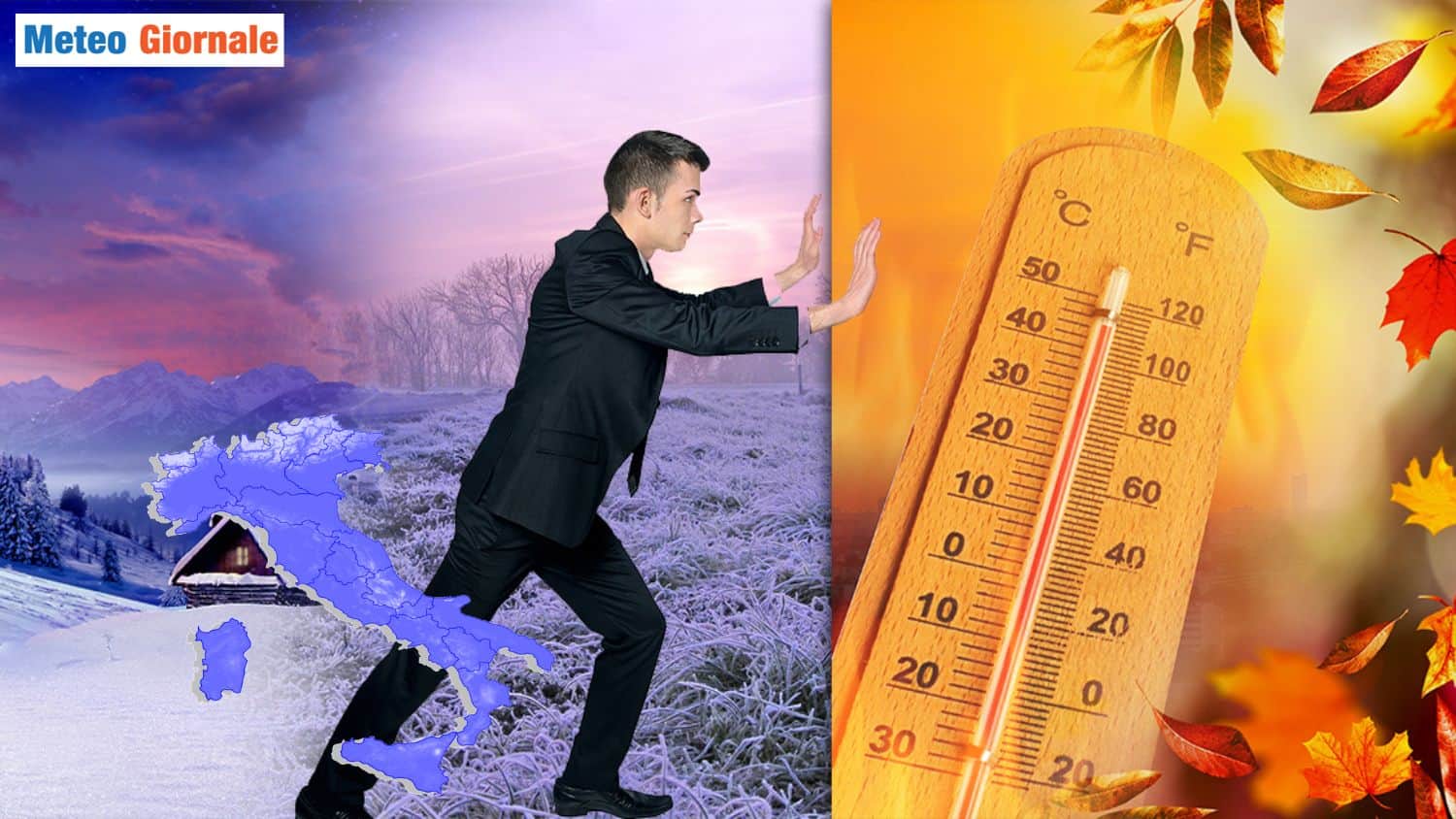 Previsioni Meteo: area depressionaria, ma FREDDA. Riecco le PIOGGE, ma anche la NEVE.