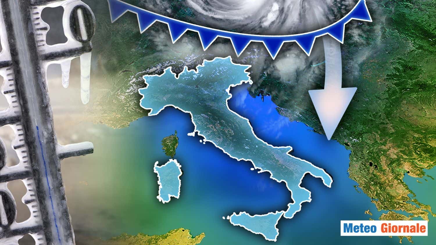 Previsioni Meteo: nuovo AFFONDO ARTICO verso l’ITALIA