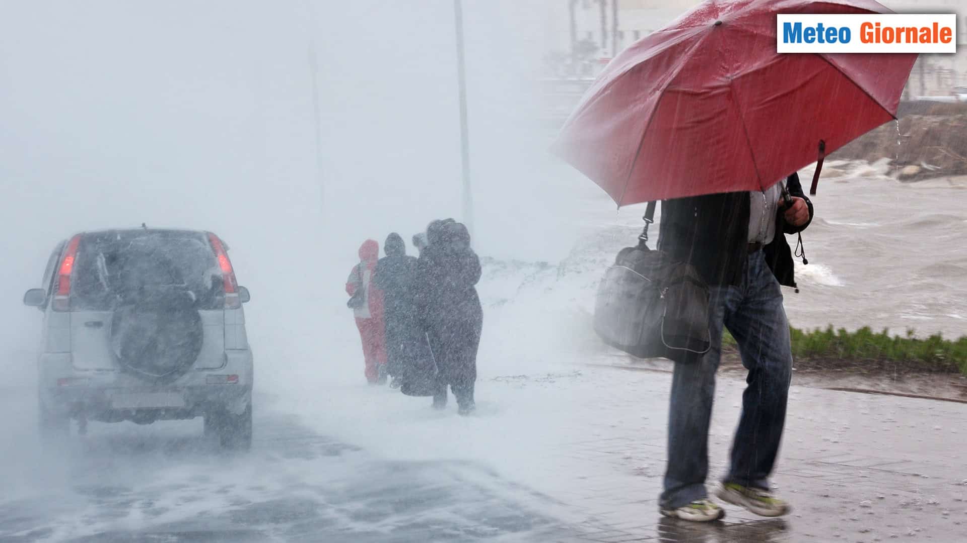 Meteo in Peggioramento: Pioggia, Vento e Neve a bassa quota