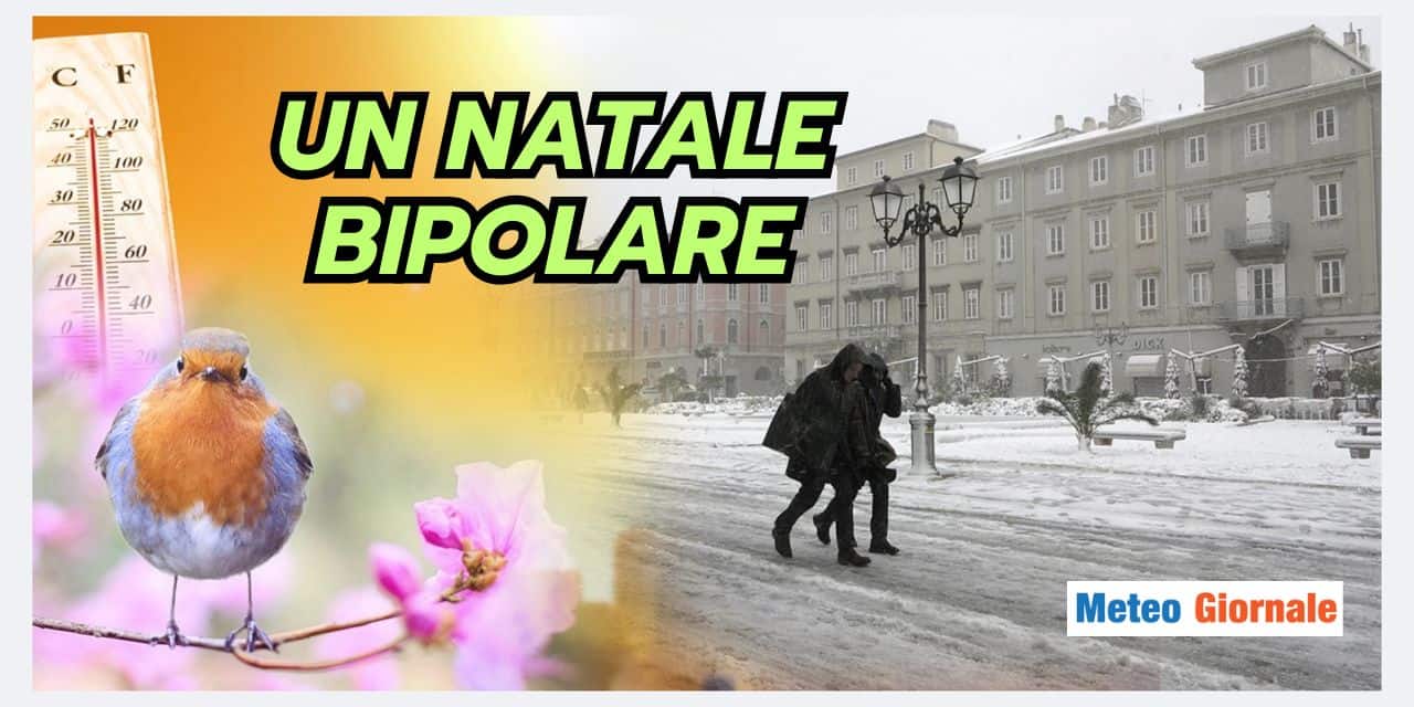Feste natalizie dal meteo BIPOLARE