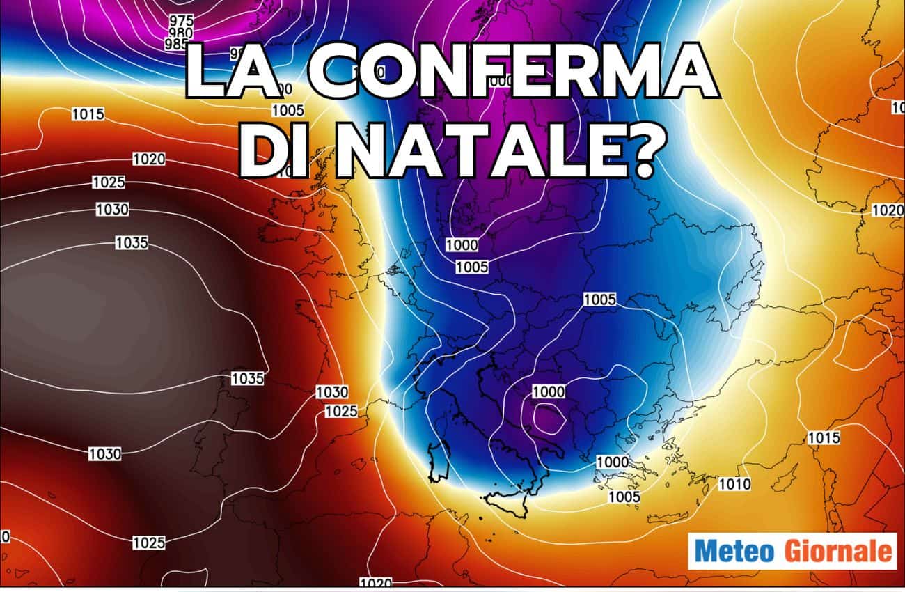 Tendenza Meteo: NATALE con la NEVE? SI, ma solo in queste regioni