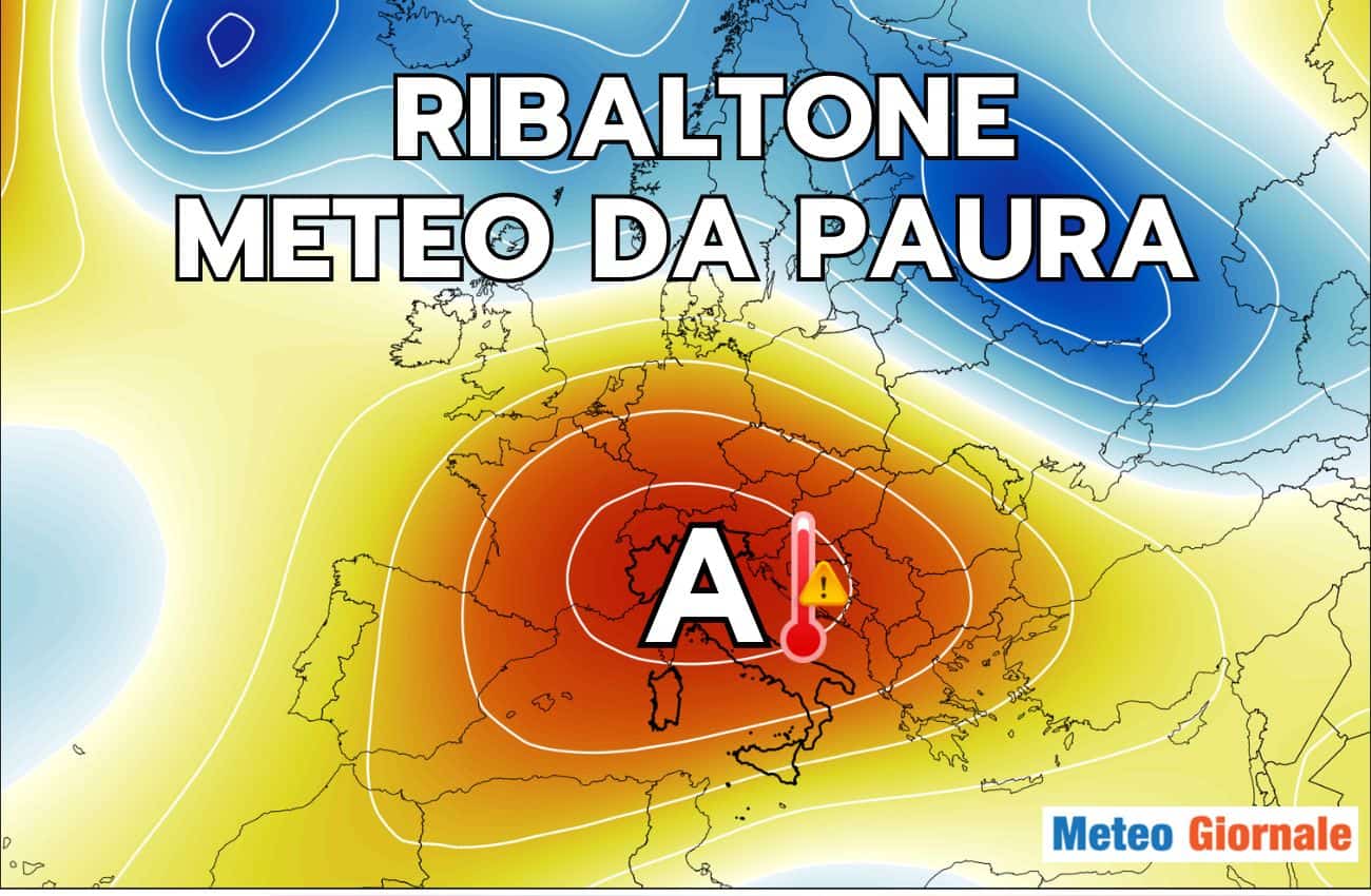 Tendenza Meteo: CLAMOROSA rimonta dell’alta pressione. Quanto durerà?