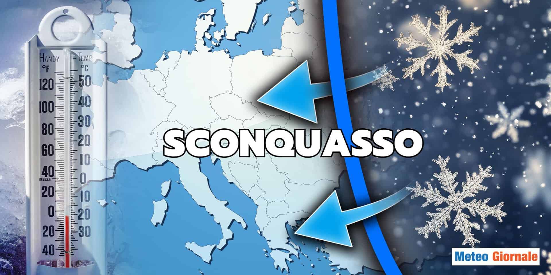 Sconquasso meteo e Gelo siberiano, sarà evento storico?