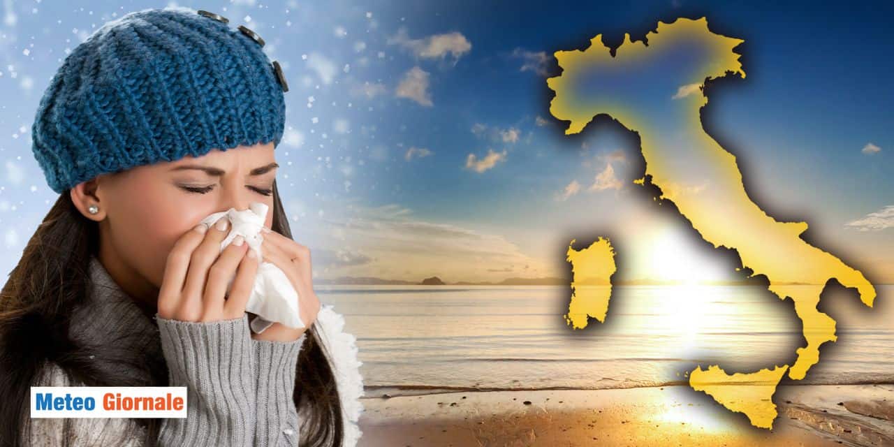 Meteo: anticiclone africano a fine anno, ultimi aggiornamenti