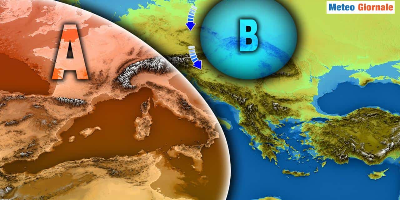 Meteo: nuova fase perturbata, poi una svolta a sorpresa