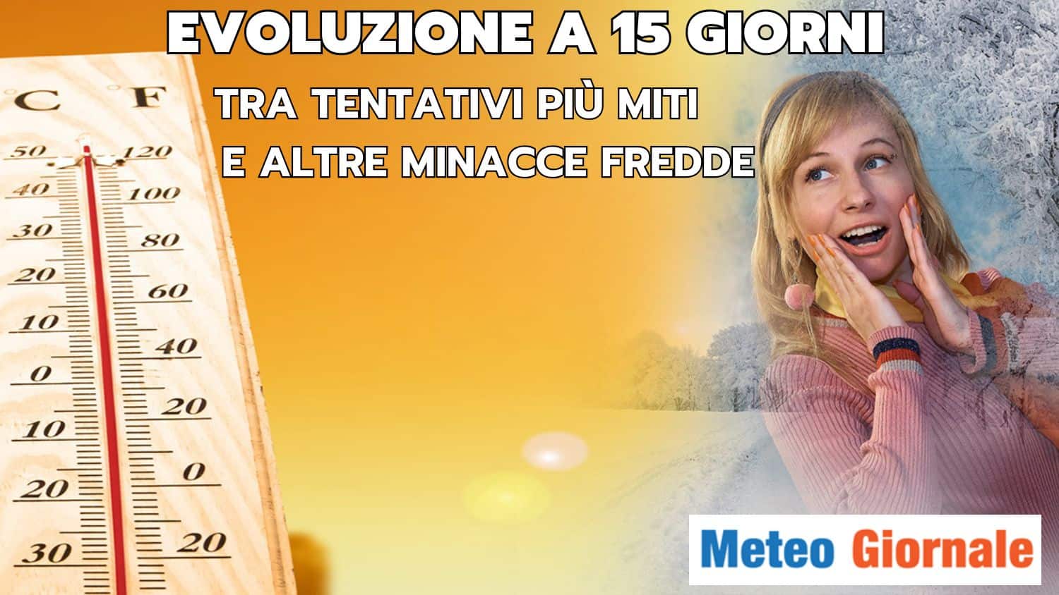 Freddo Natale. Ecco l’evoluzione, invece, per Capodanno e Befana