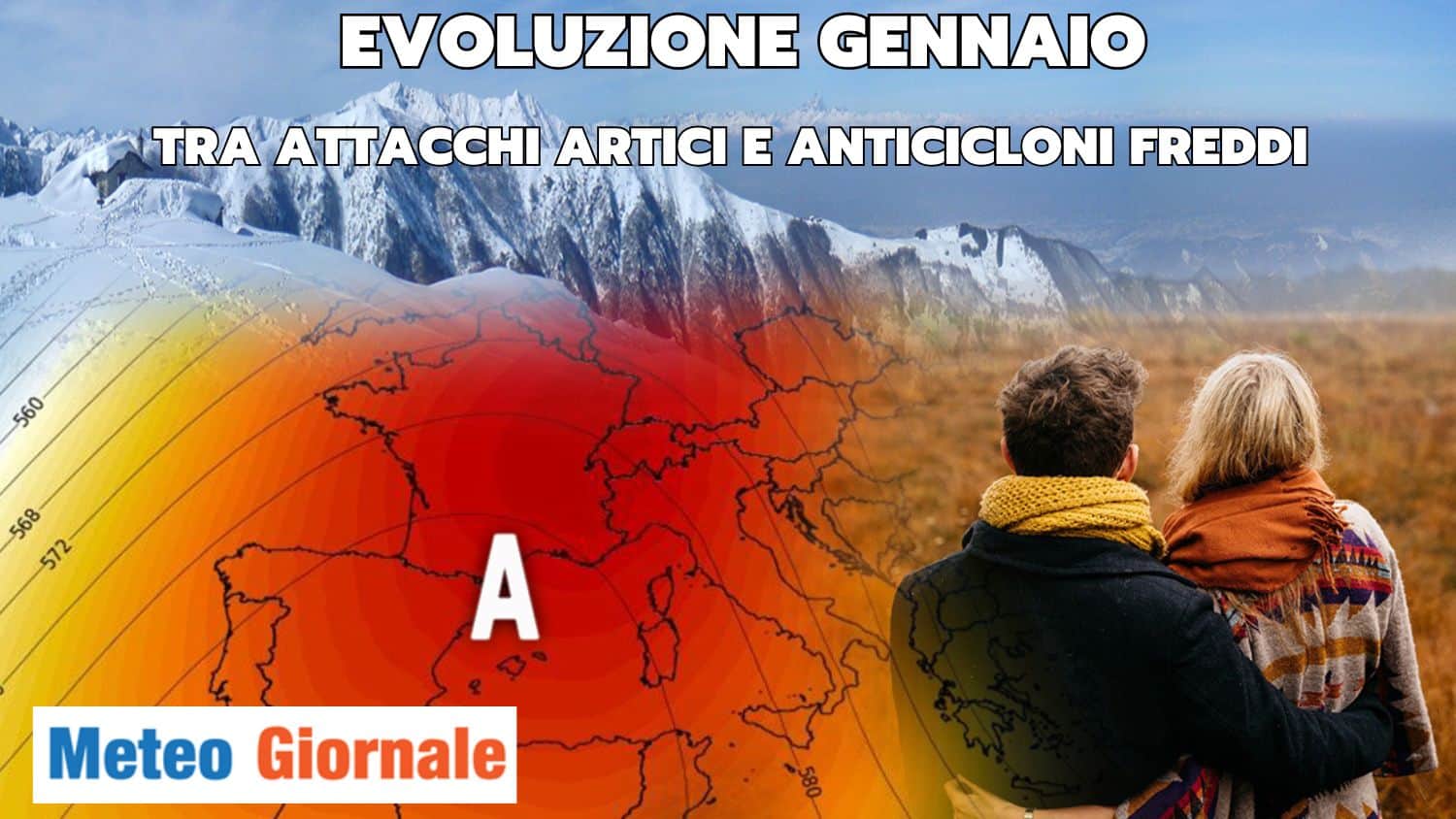 Il tempo per tutto Gennaio, secondo la MJO. Molte novità