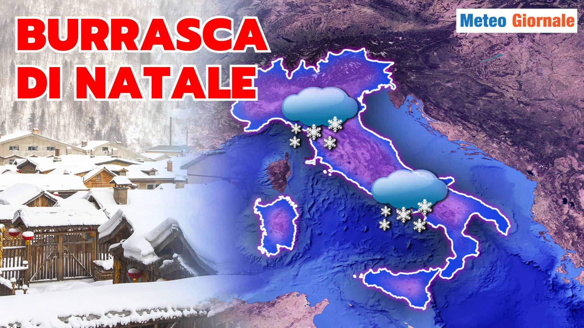 Burrasca METEO di Natale, ci siamo. Super Inverno