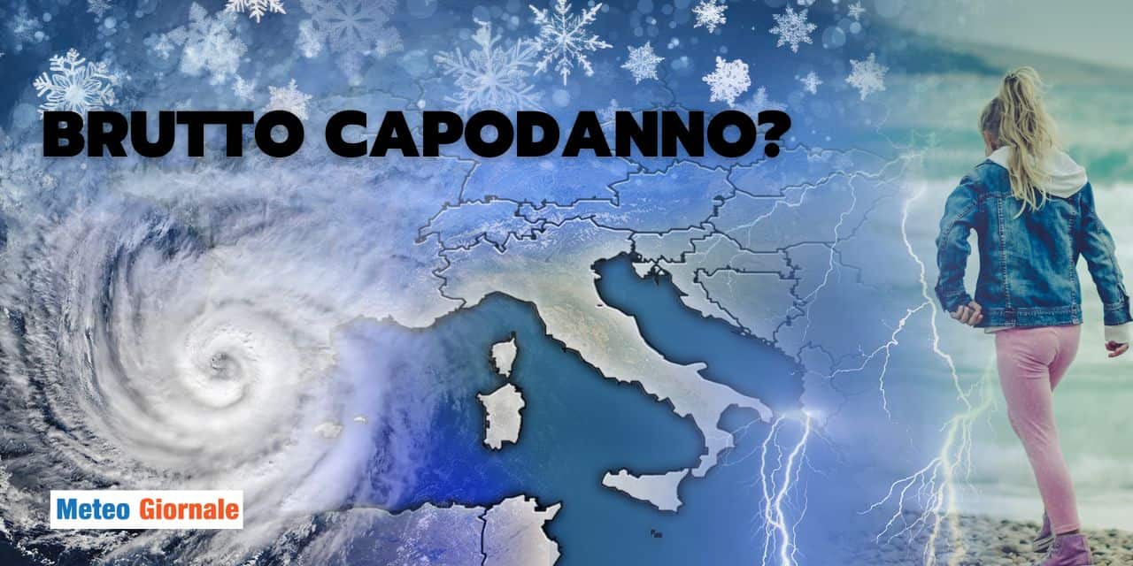 Meteo: Capodanno, la festa è rovinata dal maltempo