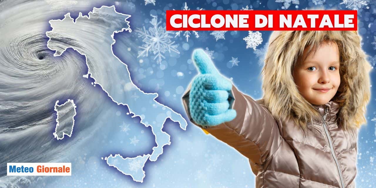 Meteo: dalla Vigilia di Natale pioggia, freddo e neve