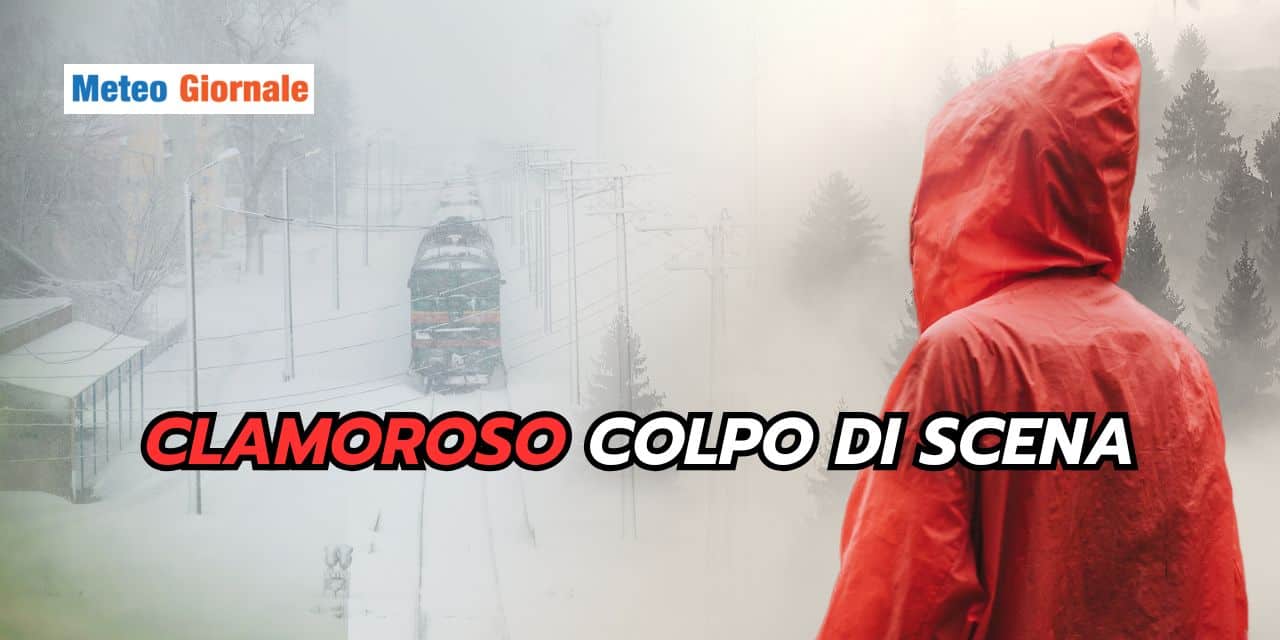 Colpo di scena clamoroso nel meteo: scopriamo cosa accadrà