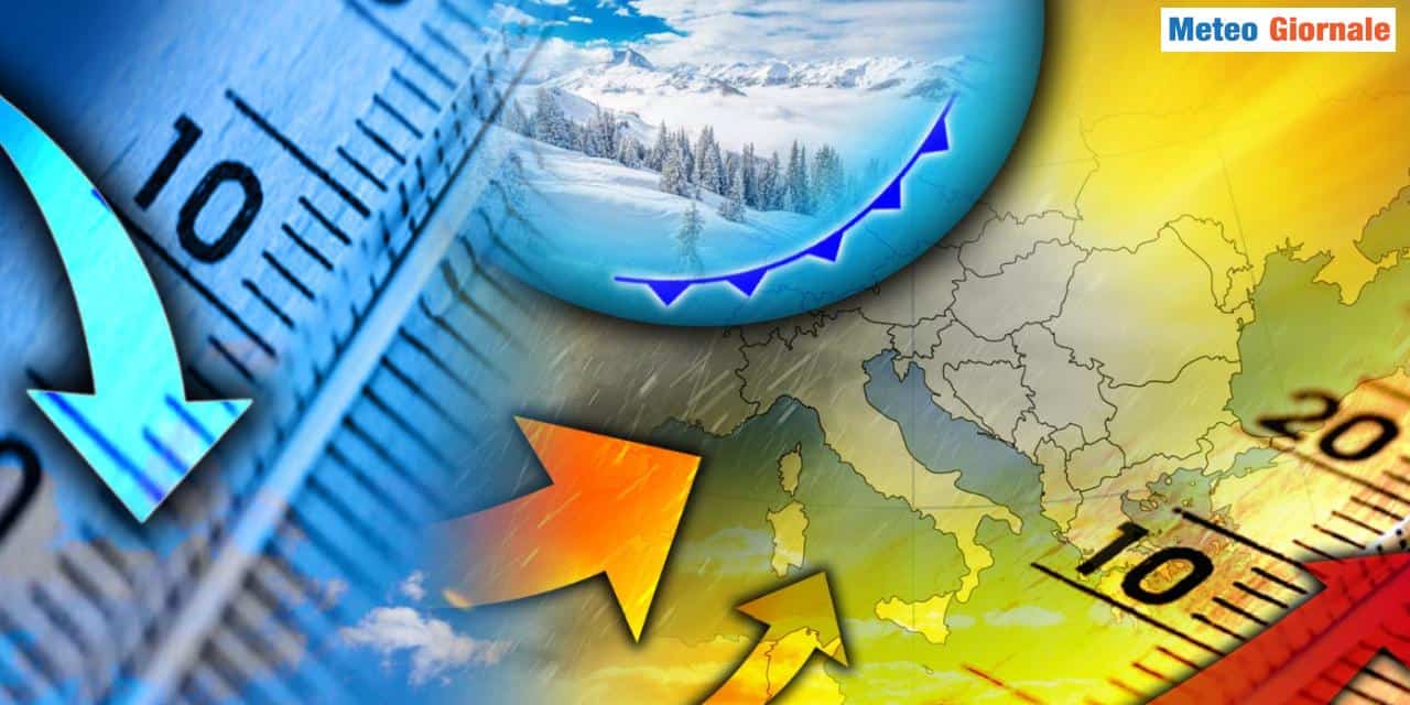 La prossima settimana sarà a due facce, prima con l'Anticiclone e poi con fronti freddi