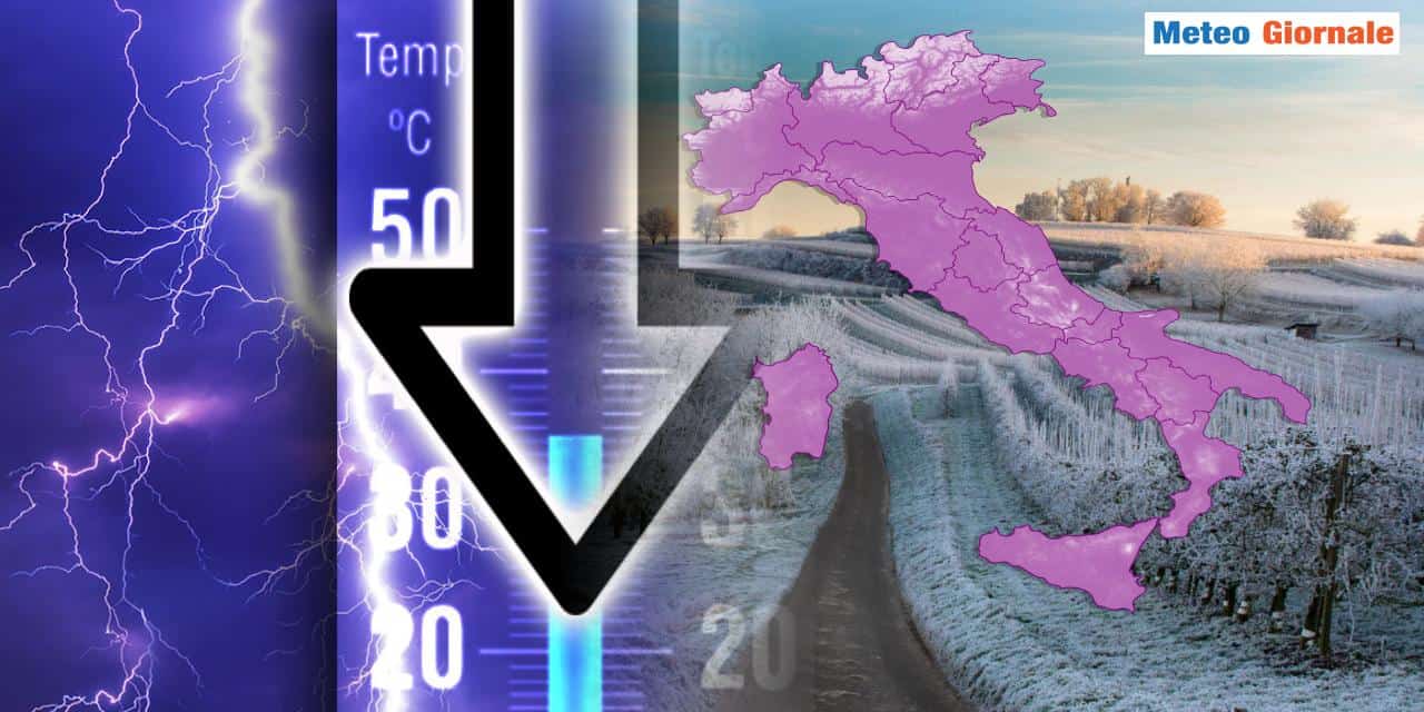 Meteo: arrivano le gelate, temperature in picchiata già nei prossimi giorni