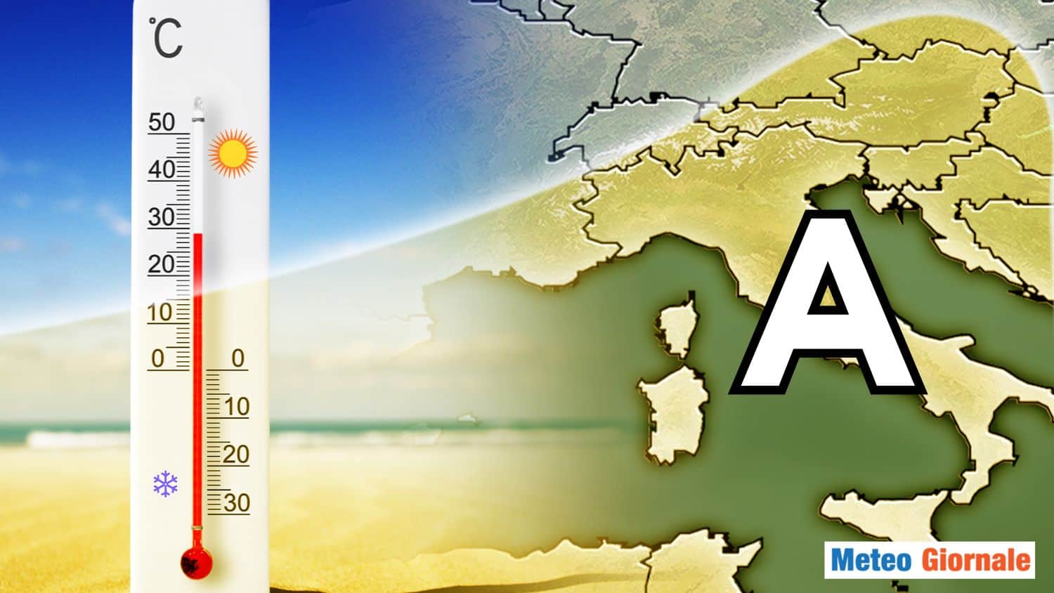 Previsioni Meteo: prossima settimana con l’ANTICICLONE. Torna il CALDO?