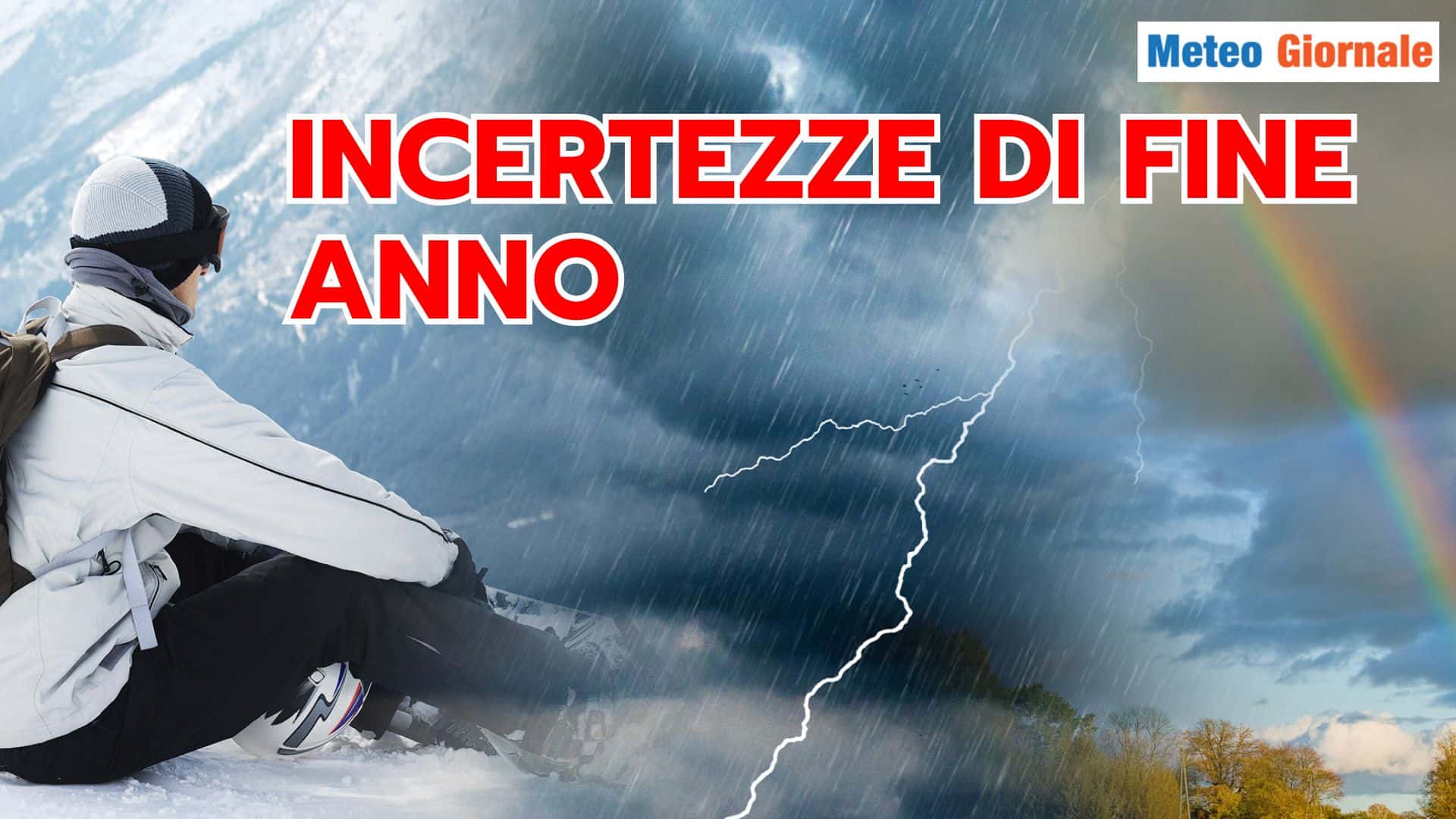 Grande incertezza METEO per il veglione di Capodanno