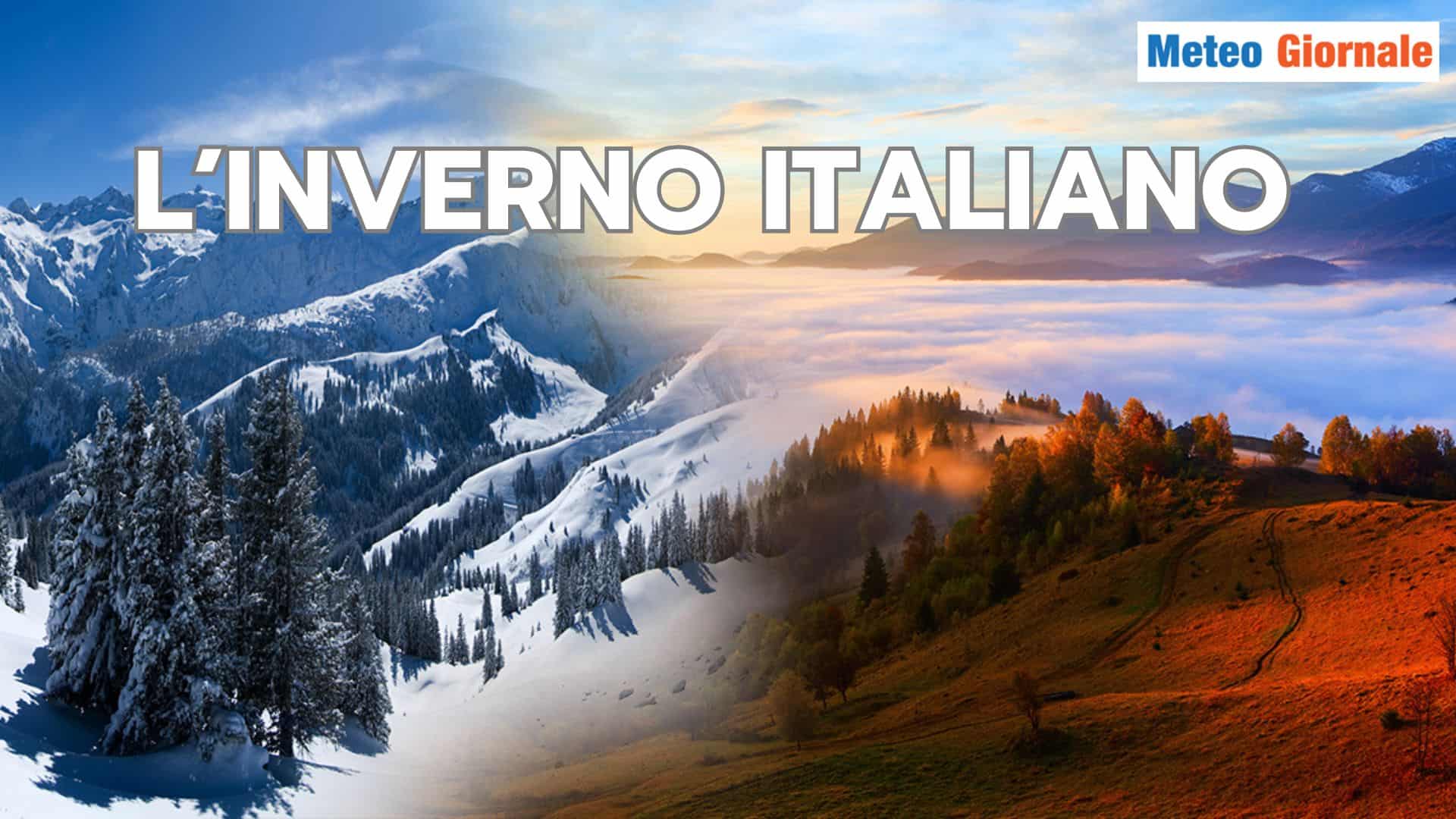 METEO invernale da Torino a Palermo, situazioni a confronto