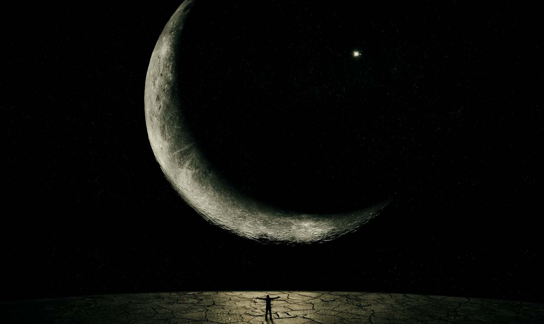 Una insolita luna nera sorgerà con la conclusione del 2024