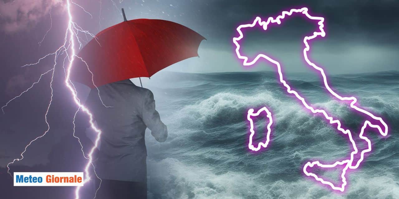 Meteo: mare in tempesta, grave rischio per queste aree