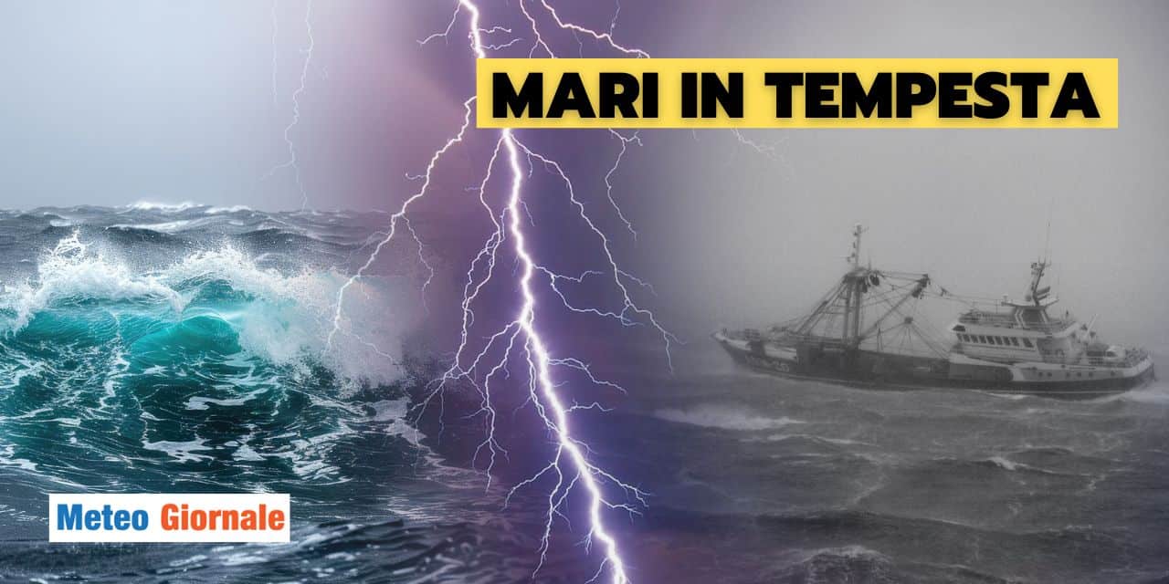 Meteo: mareggiata impetuosa tra poche ore su queste città, attenzione