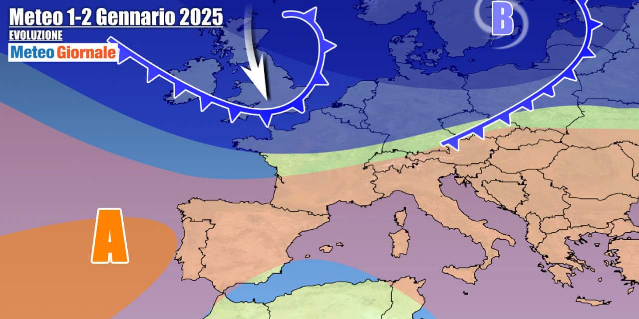 Nuovo anno partirà con l'alta pressione