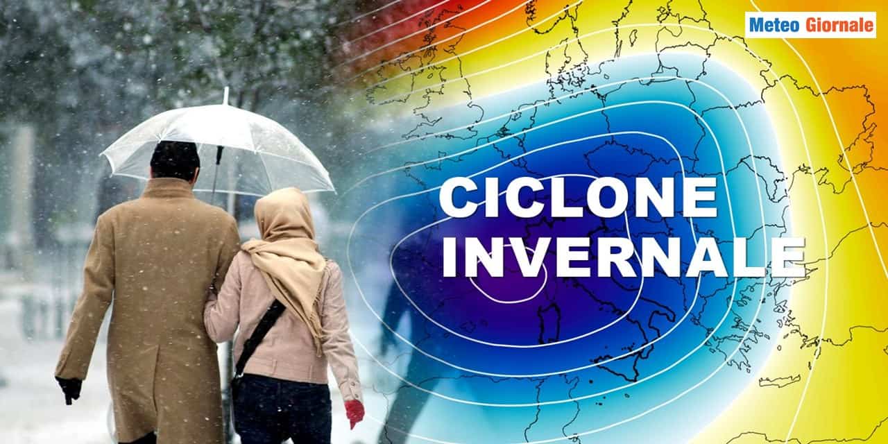 Meteo: dall’Immacolata CICLONE invernale carico di maltempo
