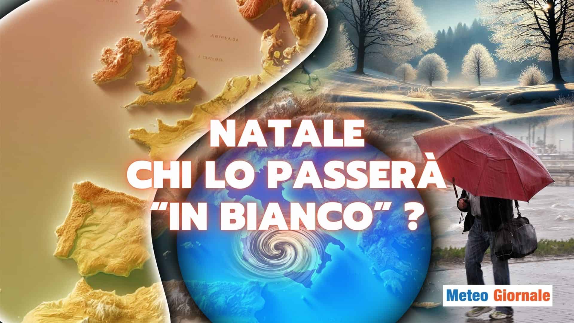 Meteo di Natale 2024: le regioni a rischio neve… e dopo grandi novità!