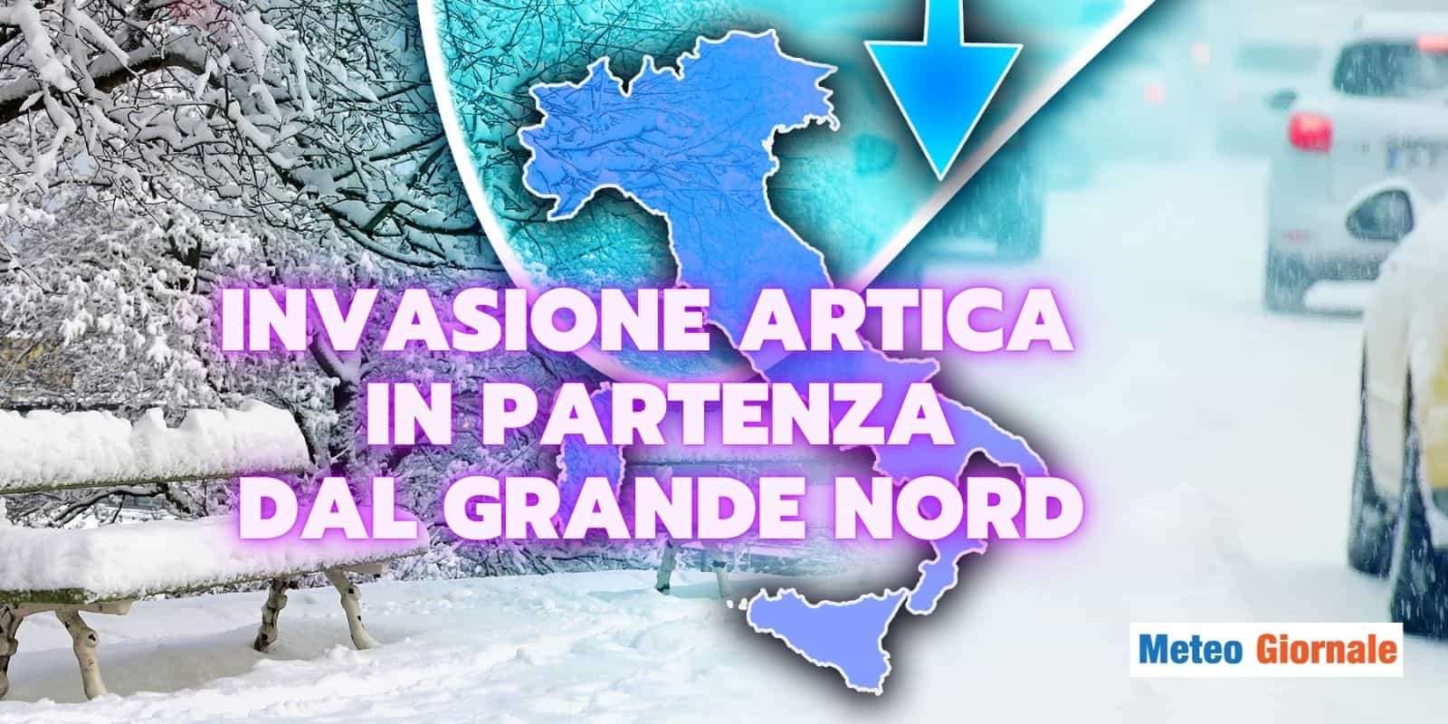 meteo invasione artica 31 ehgaio