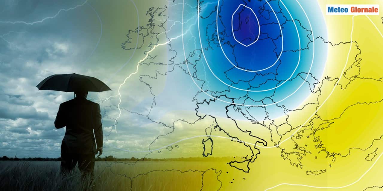 Meteo: periodo di Natale con ritorno maltempo