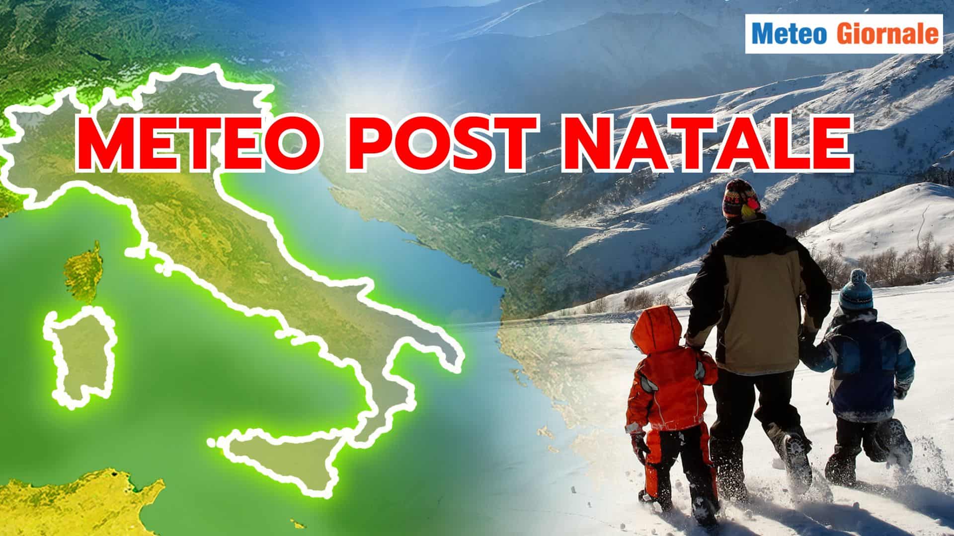 METEO a 15 giorni, Natale freddo e nevoso. Poi grandi novità