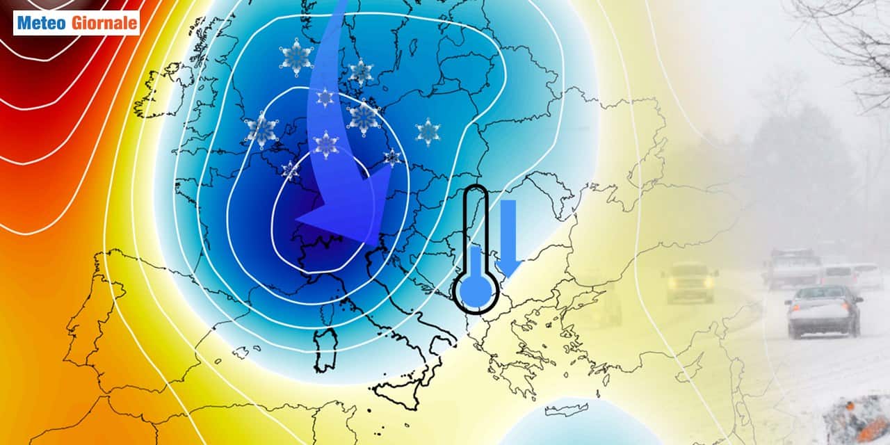 Meteo Weekend Immacolata: perturbazione artica verso l’Italia