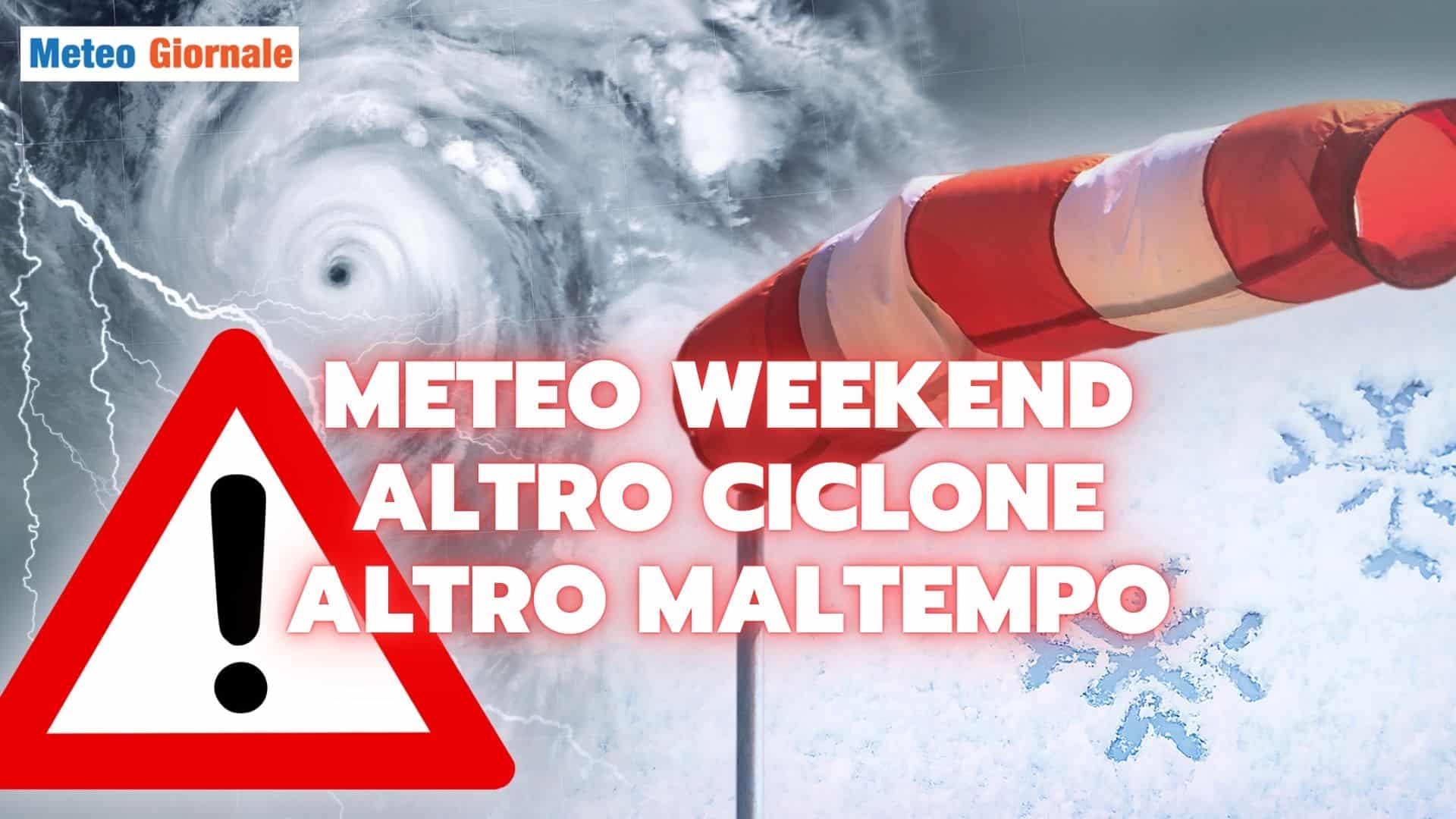 Meteo Weekend, il solito Maltempo non si arrende: le regioni colpite