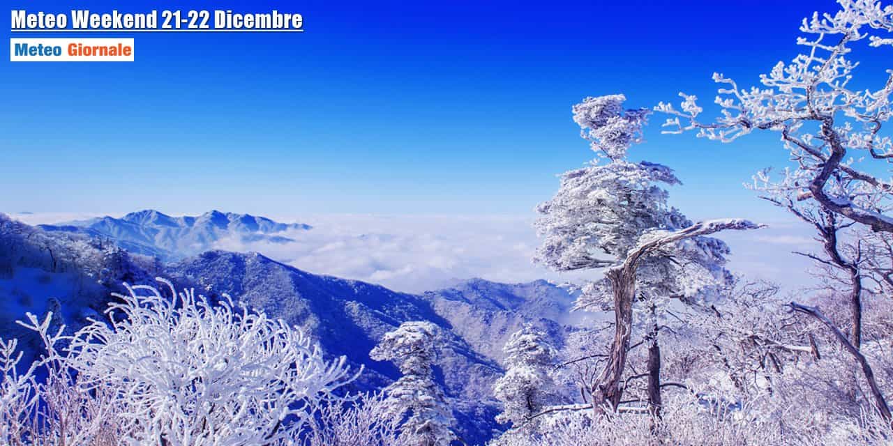 Meteo Weekend: clima invernale, ma ci sarà più sole