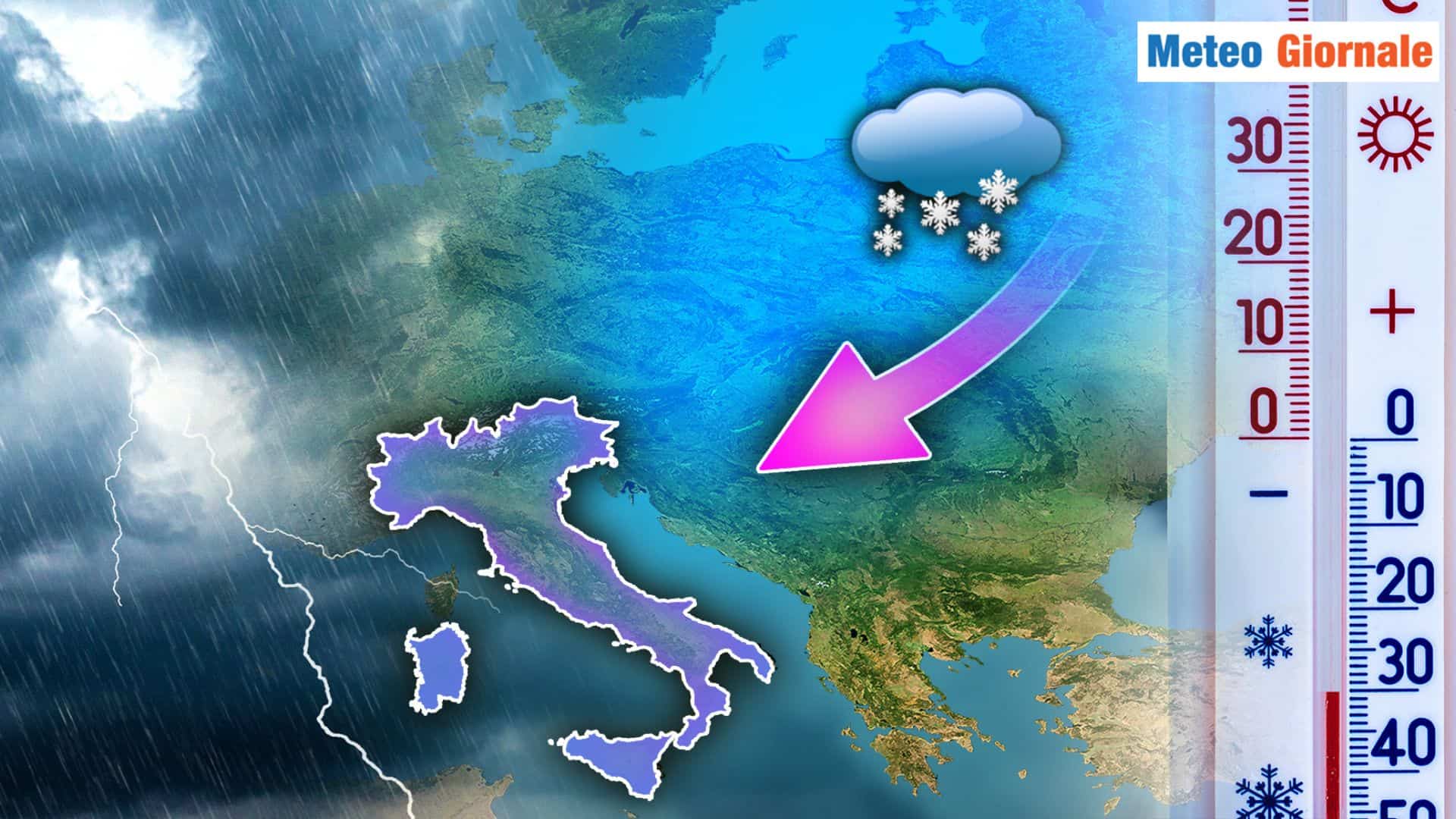 METEO a 15 giorni, freddo a Capodanno. Anticiclone sì, non caldo