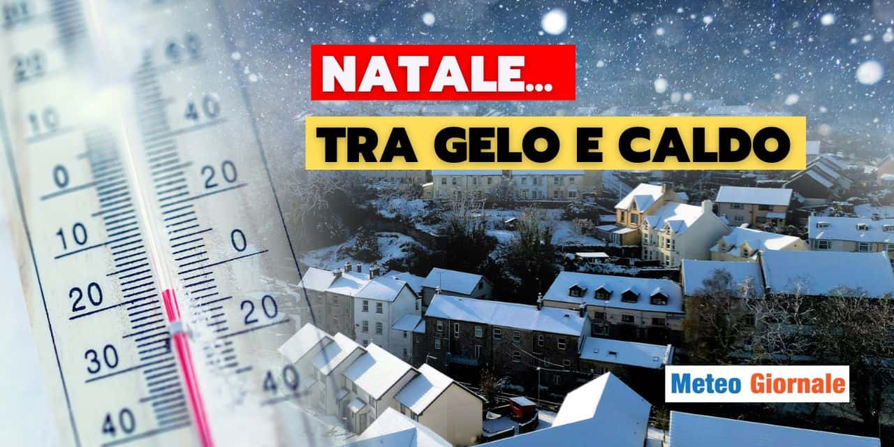 natale gelo caldo neve meteo 1912