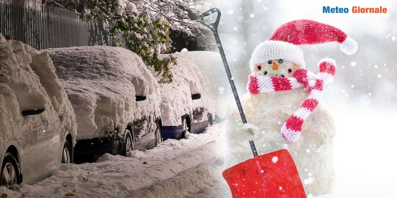 Meteo: l’attesa neve a bassa quota per Natale