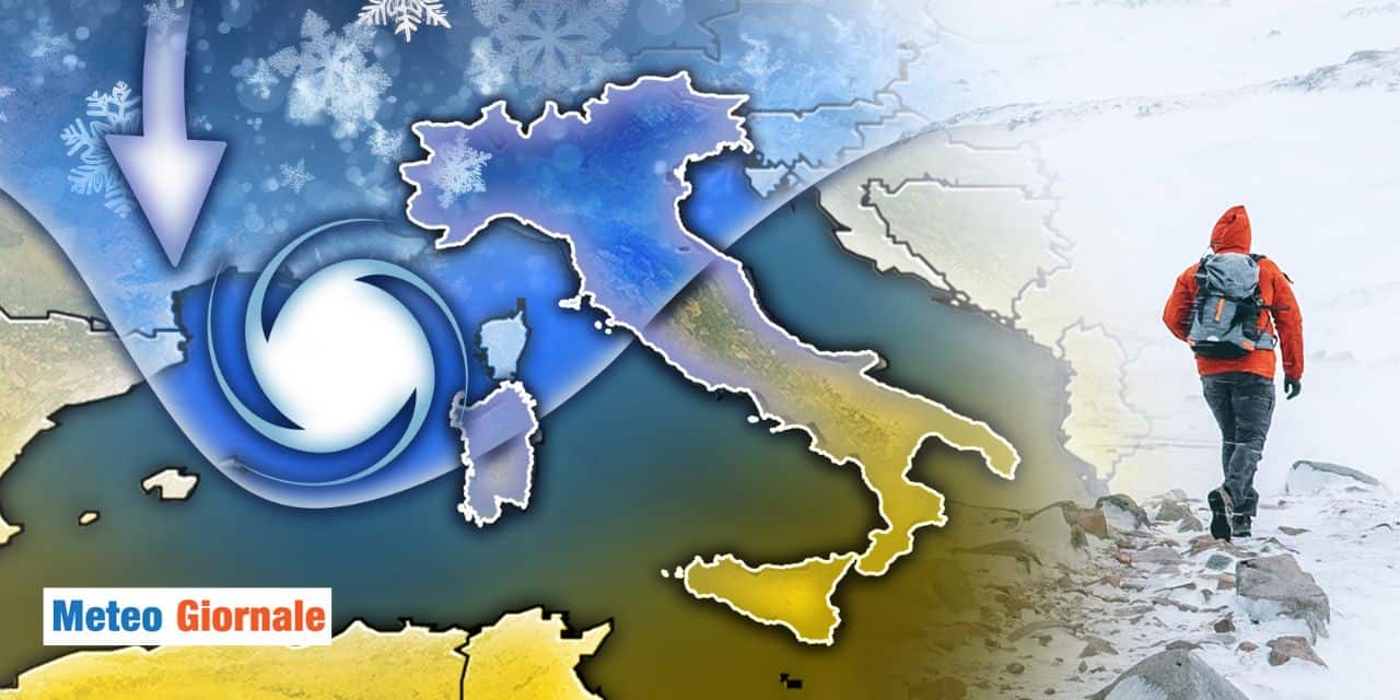 Ribaltone! Fiocchi di neve a bassa quota tra pochi giorni