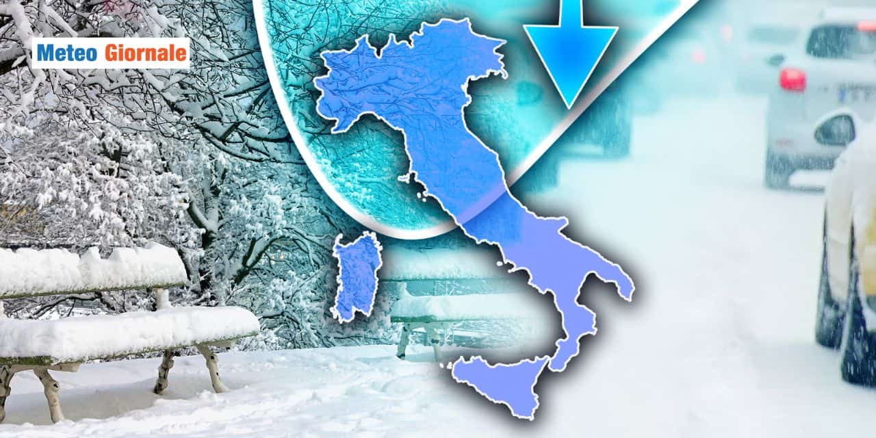 Meteo: freddo, neve e maltempo per giorni e giorni