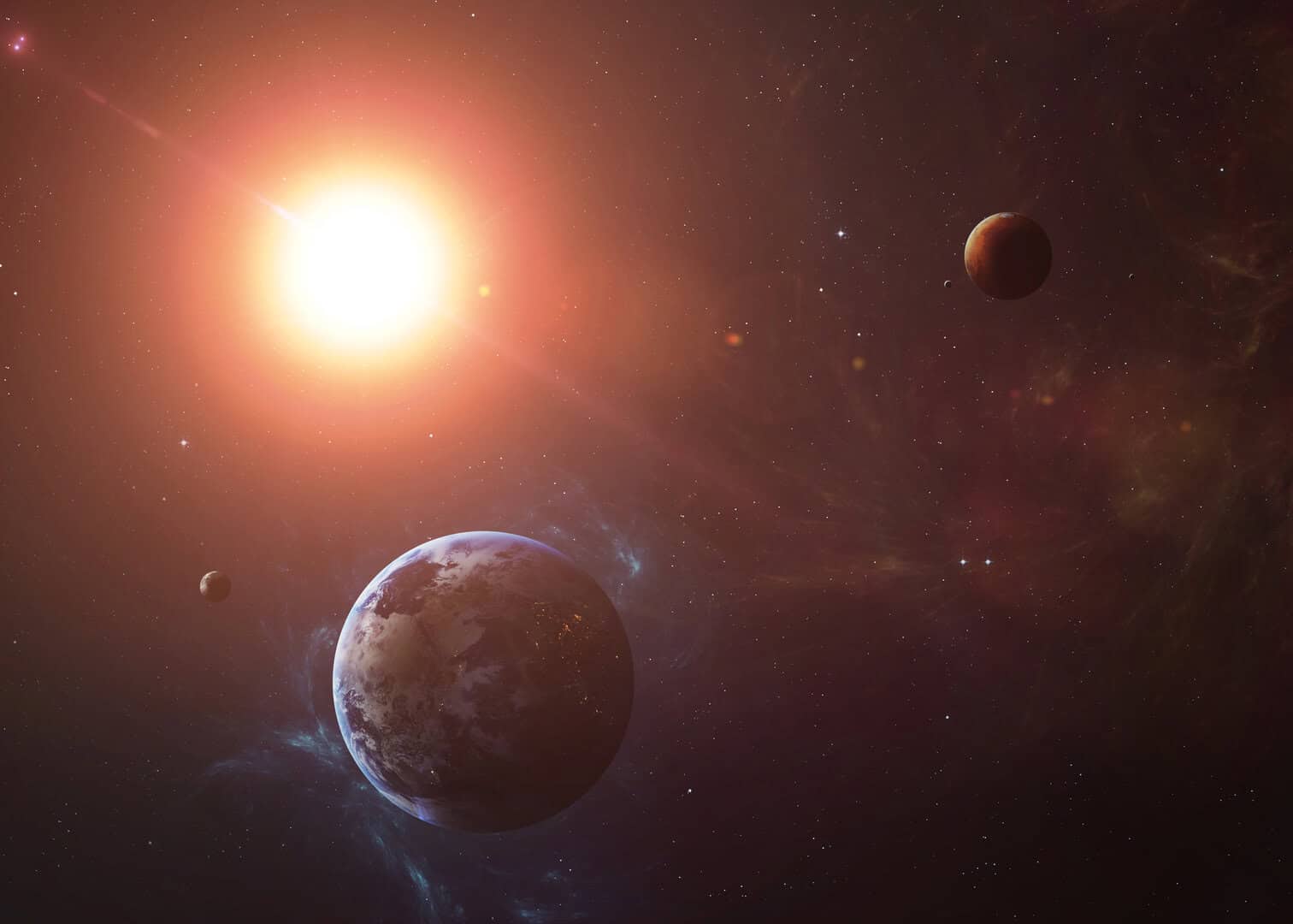 Marte si avvicina alla Terra: come vedere il pianeta rosso più grande e luminoso
