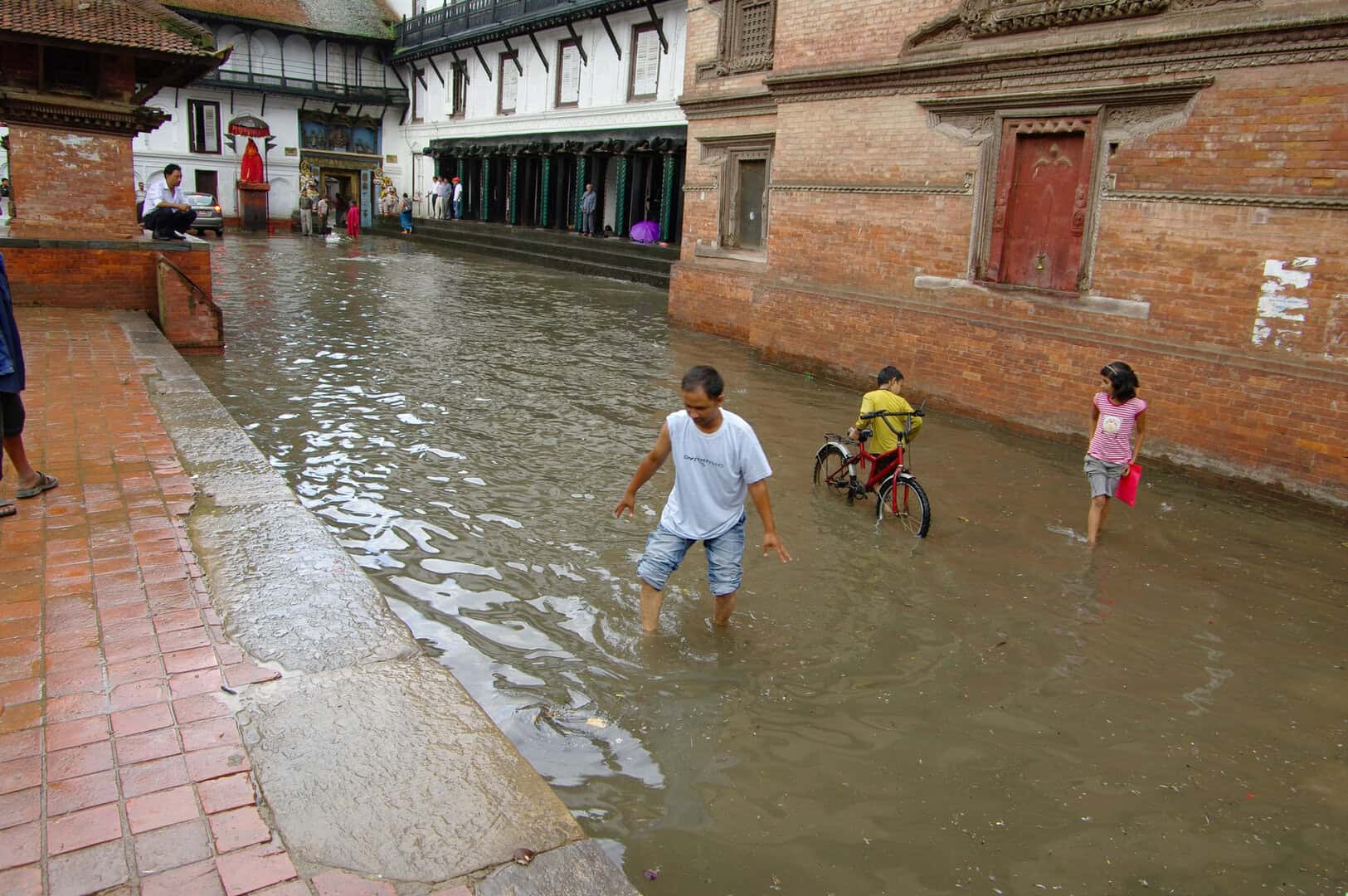 Piogge torrenziali in Nepal: provato il contributo del cambiamento climatico