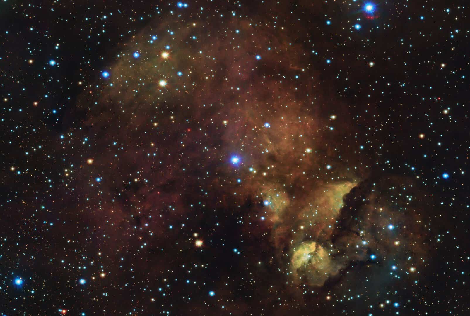 La Nebulosa Running Chicken: la nuova immagine di una meraviglia dei cieli