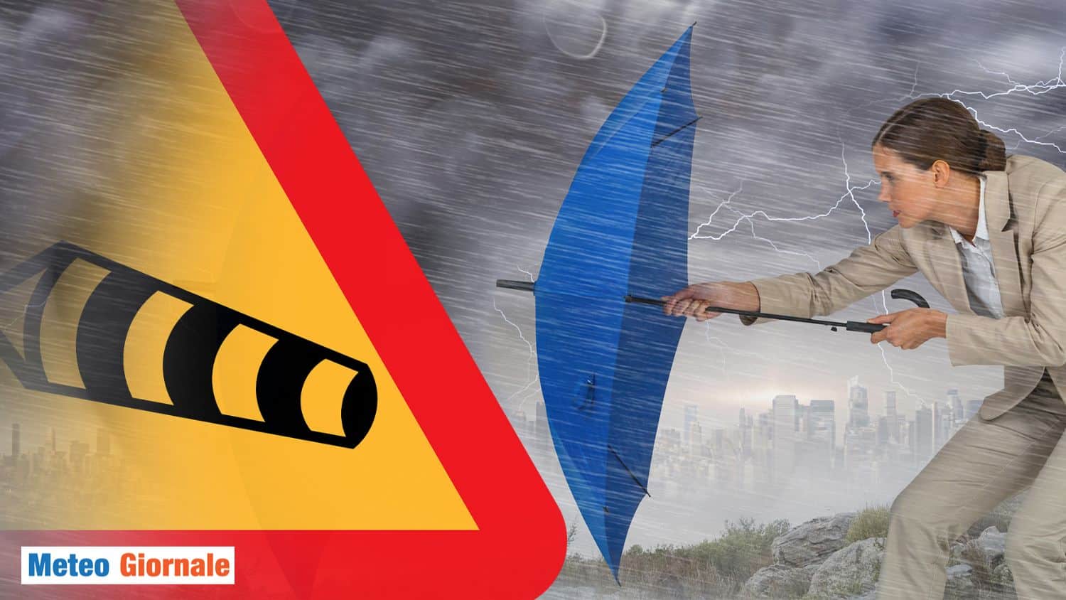 Meteo Italia: non solo PIOGGIA e NEVE, ma VENTO fortissimo!
