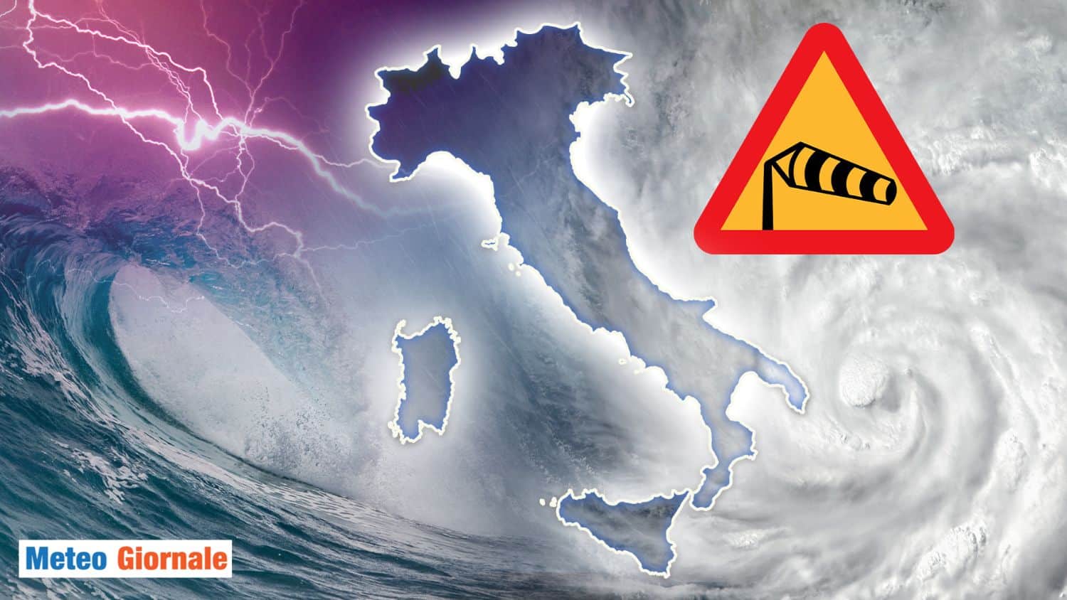 Previsioni Meteo: week-end ancora BURRASCOSO con TEMPORALI e NEVE
