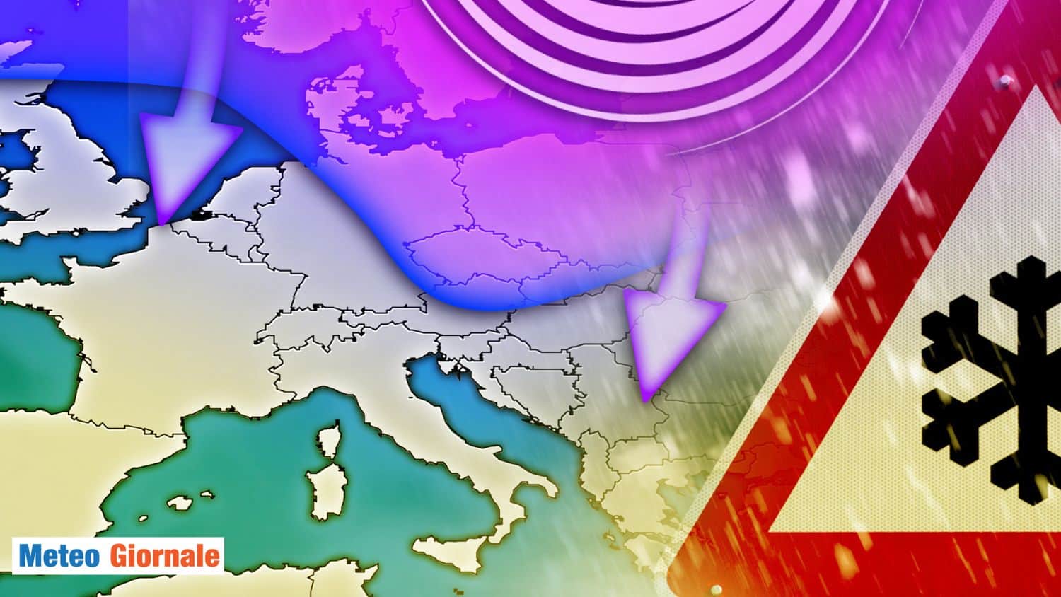 Meteo Italia: arrivano venti fino a 100 km/h, pioggia e neve