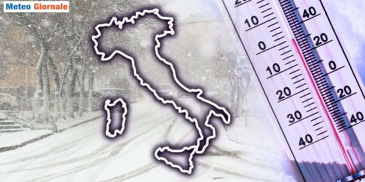 Meteo: cambia tutto, la neve a sorpresa anche al Nord
