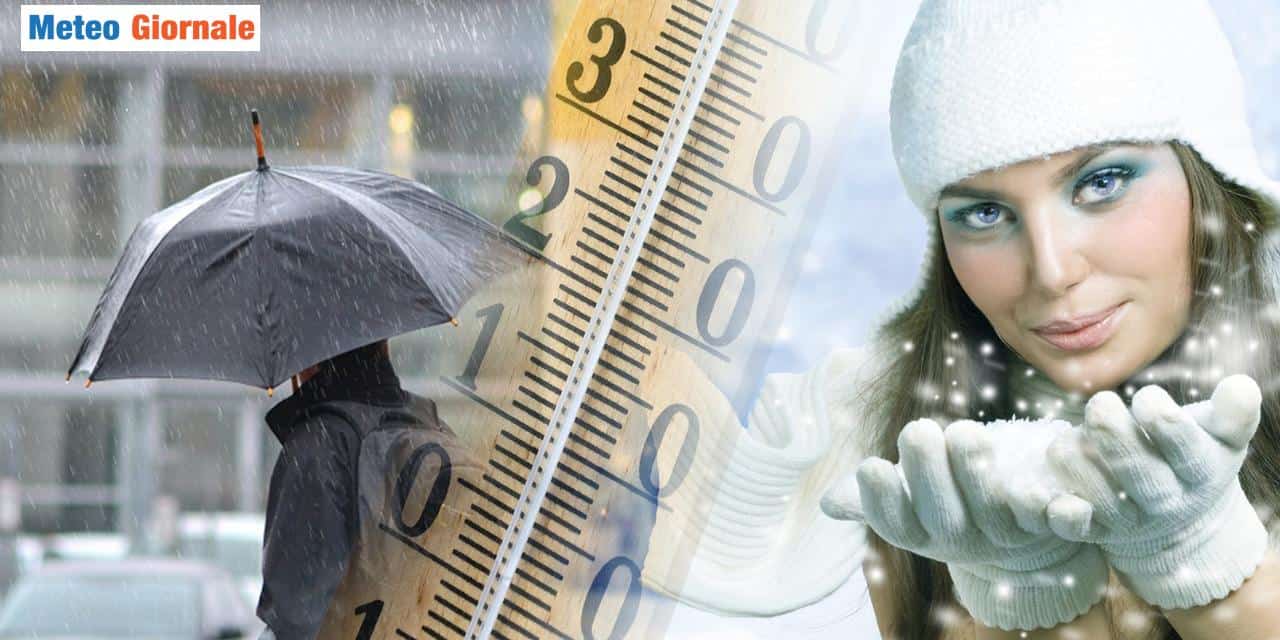 Meteo Weekend, piogge e neve su queste regioni