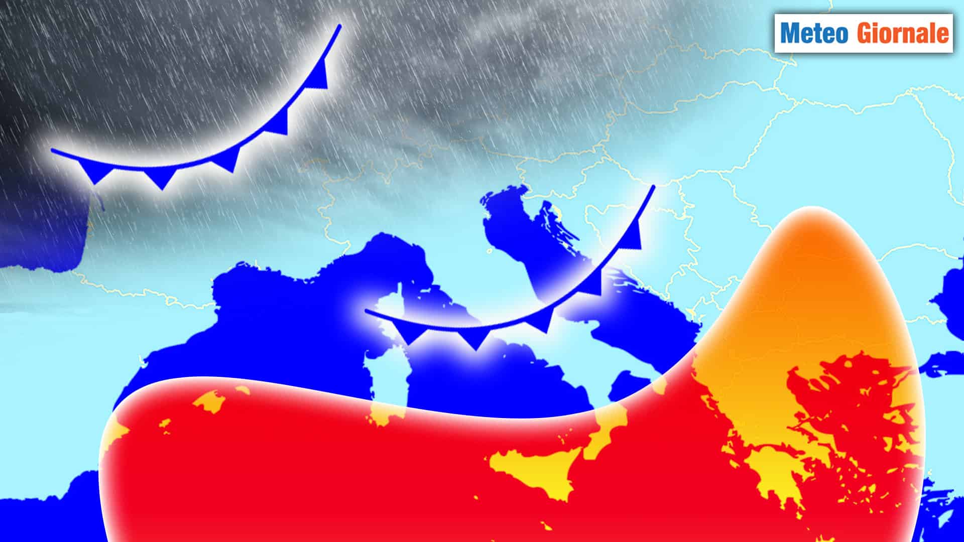 Meteo: Venerdì e Weekend con due Perturbazioni