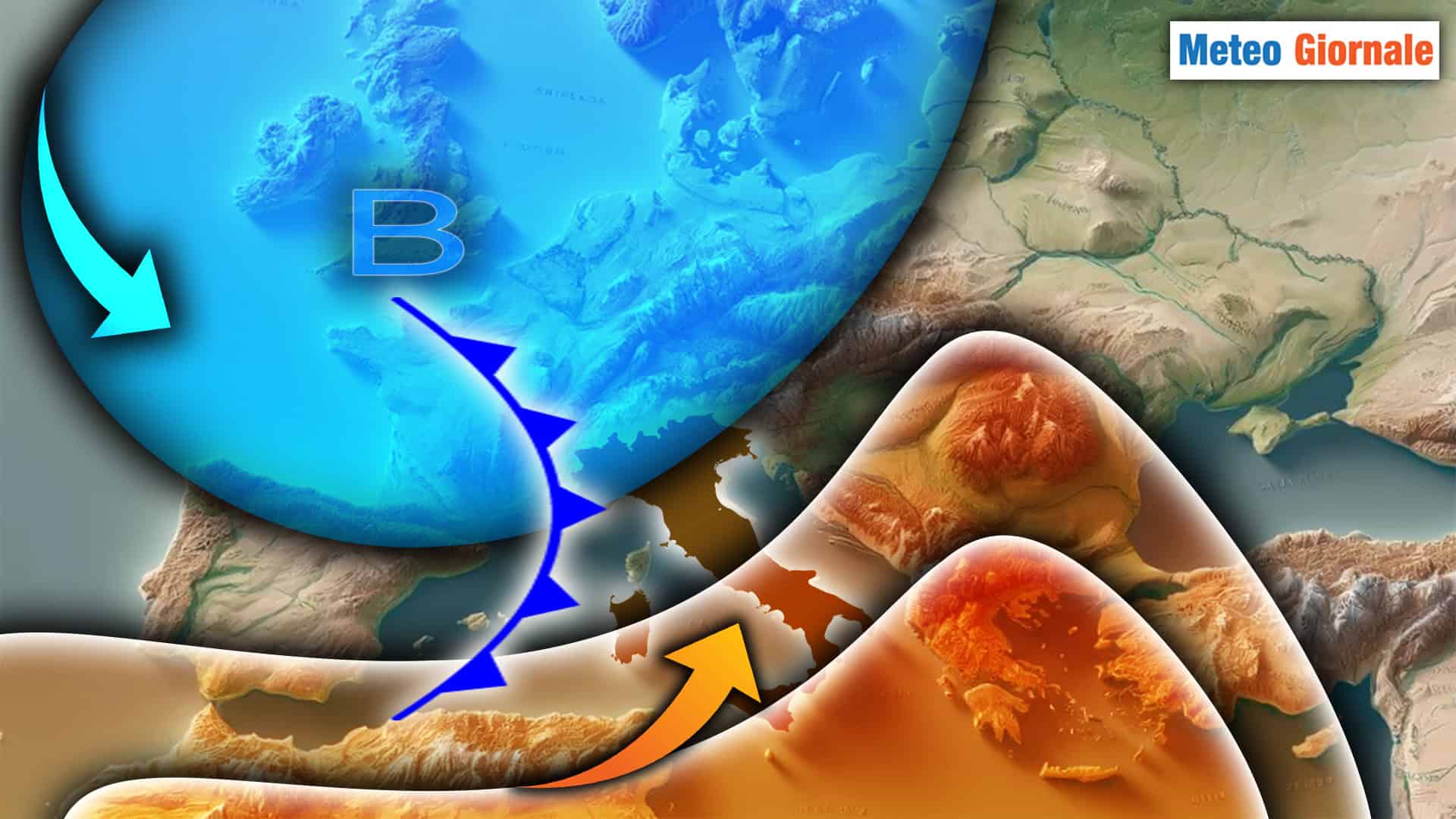 Meteo: Settimana molto Vivace, dallo Scirocco al Crudo Inverno